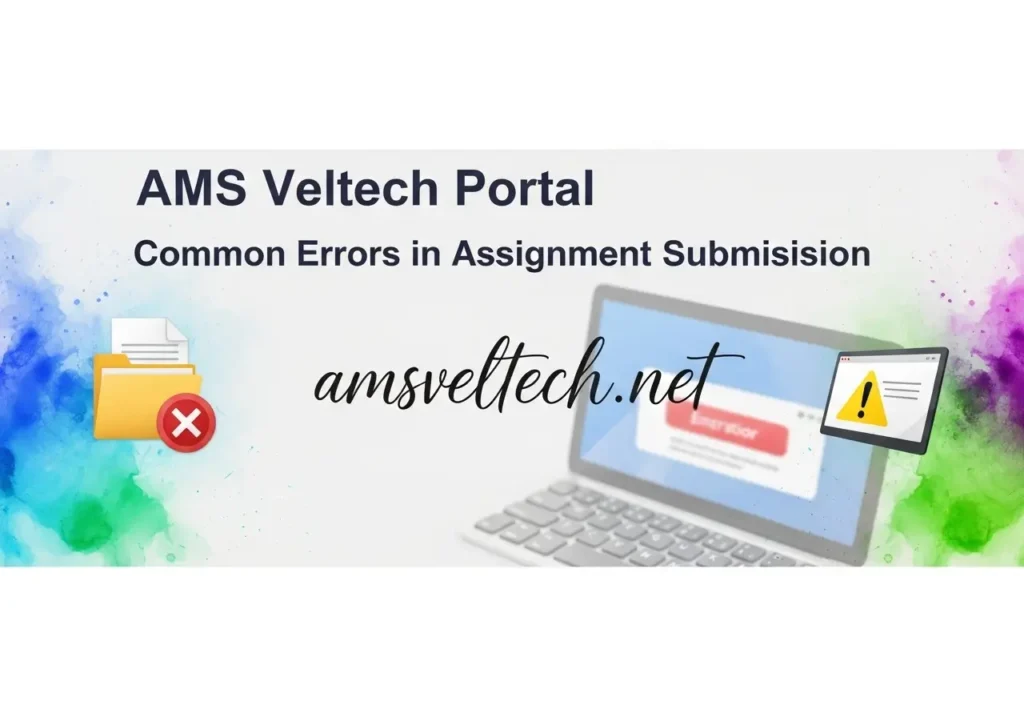 AMS Veltech Portal Common Errors