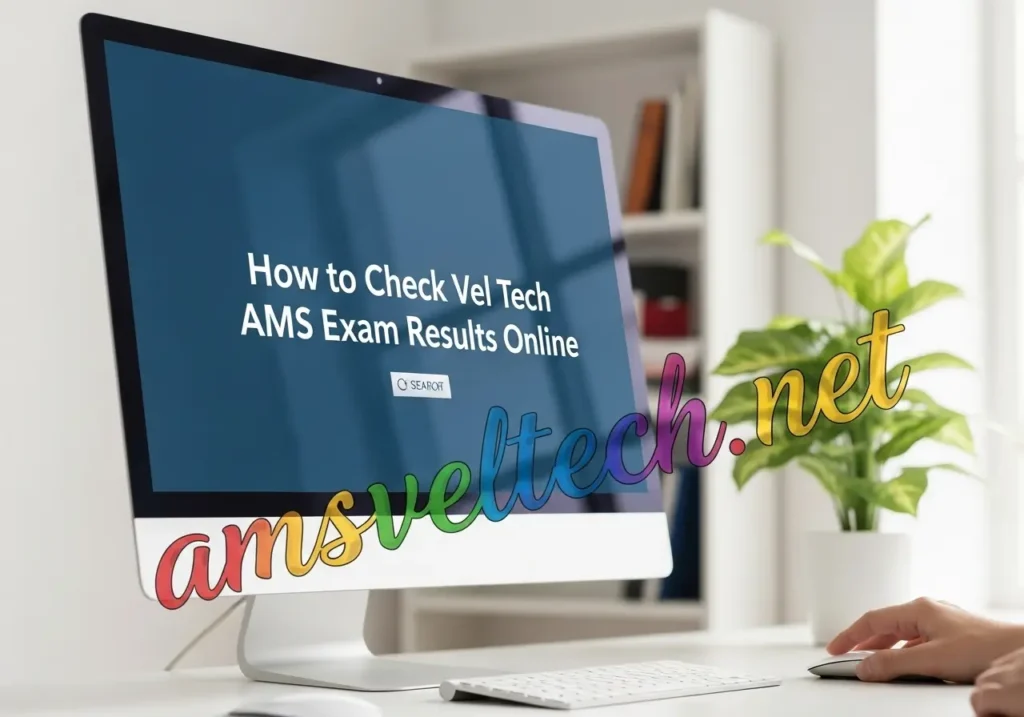 Vel Tech AMS Exam Results Online