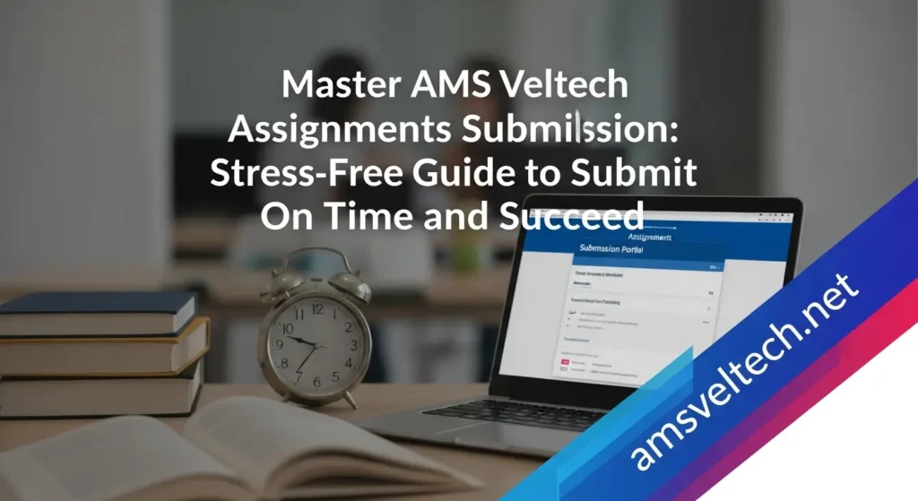 Master AMS Veltech Assignments Submission: Stress-Free Guide to Submit On Time and Succeed