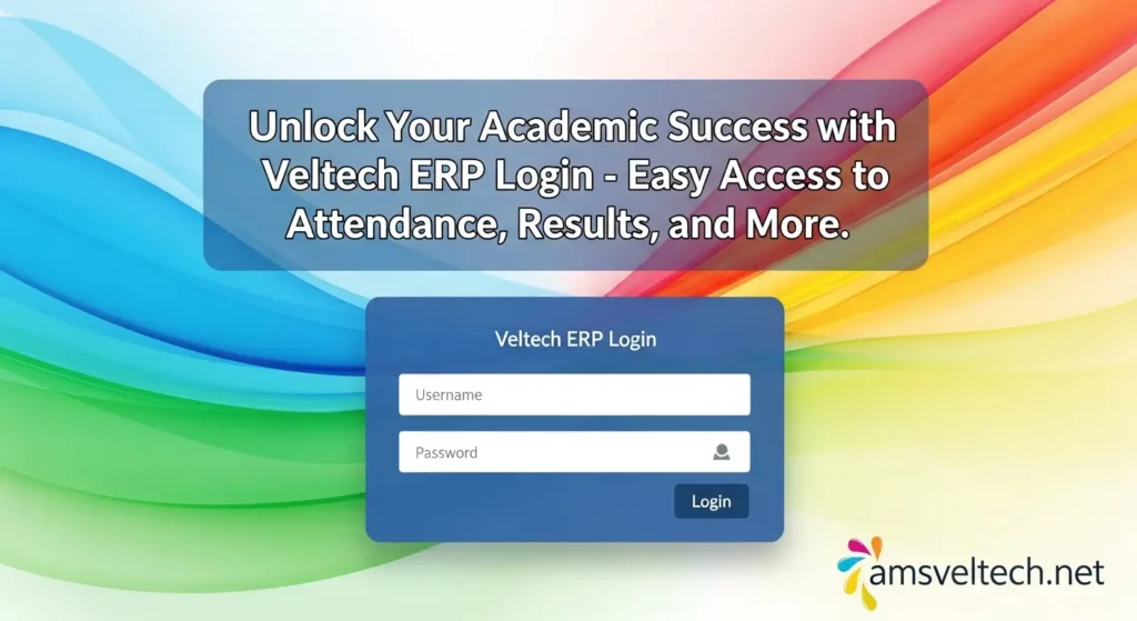 Unlock Your Academic Success with Veltech ERP Login – Easy Access to Attendance, Results, and More